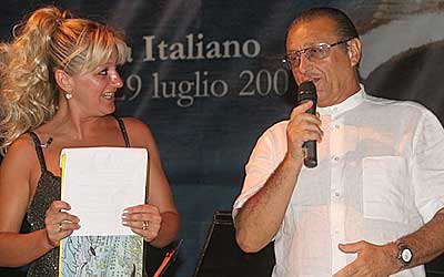 Silvia Gavarotti e Tony Renis